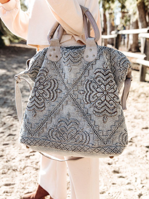 Sequoia Embellished Weekender Bag - Grey