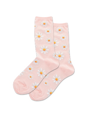 Women's Daisy Crew Socks