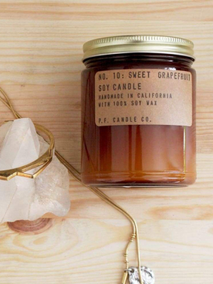 Candle | No. 10 Sweet Grapefruit | P.f Candle Co.