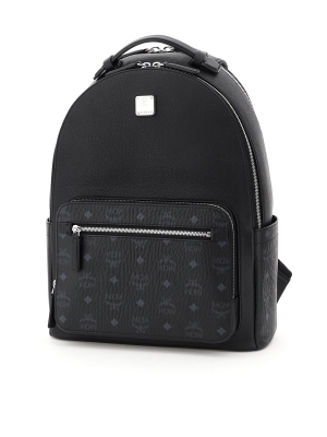 Mcm Stark Logo Backpack