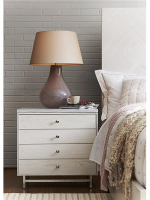 Paradox Nightstand With Stone Top