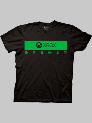 Men's Xbox Short Sleeve Graphic T-shirt - Black