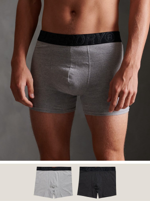 Organic Cotton Boxer Double Pack