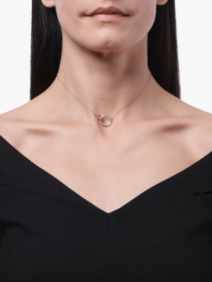 K.e.m Circle Diamond Choker