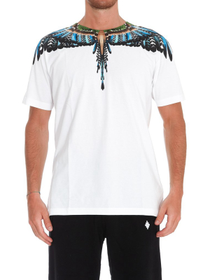 Marcelo Burlon County Of Milan Wings Print T-shirt