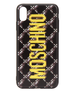 Moschino Logo Print Iphone Xs Max Case