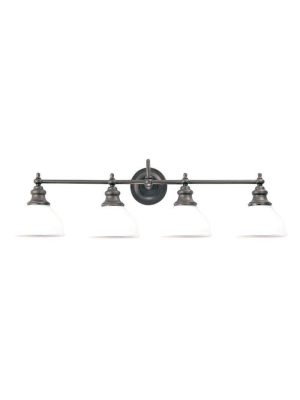 Sutton 4 Light Bath Bracket Polished Nickel