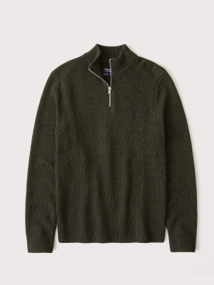 Quarter-zip Icon Sweater