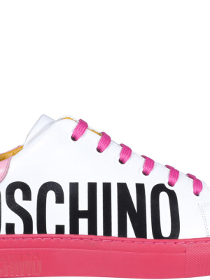 Moschino Side Logo Print Sneakers