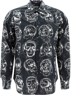 Alexander Mcqueen Skull Painted Shirt