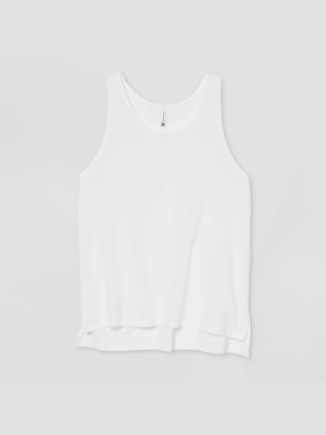 Women's Laser Cut Tank Top - All In Motion™ White Xxl