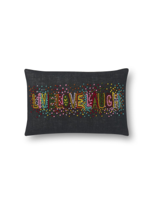 Black & Multi Pillow