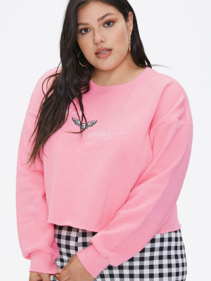 Plus Size Angel Energy Sweatshirt