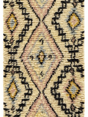 Dirham Hand Woven Wall Hanging In Cream