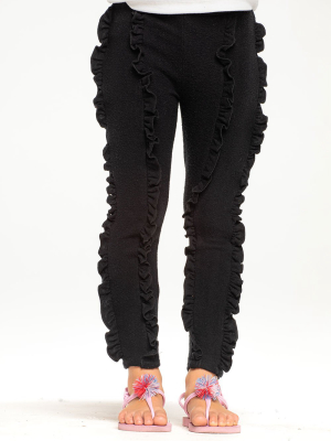 Girls Rpet Bliss Knit Ruffle Legging