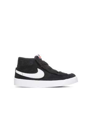 Nike Blazer Mid '77 Suede (td) - Black/white/total Orange