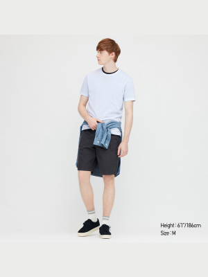 Men Dry Crew Neck Short-sleeve Color T-shirt