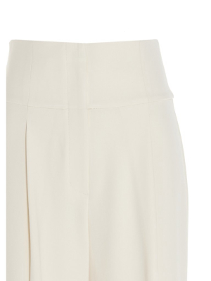 Theory Pleated High-waisted Pants