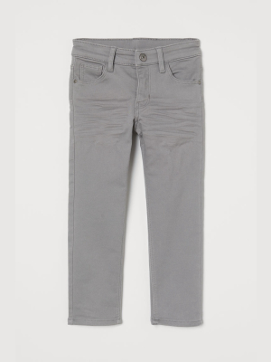 Slim Fit Twill Pants