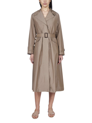 Max Mara The Cube Eimper Belted Trench Coat