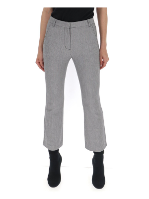 3.1 Phillip Lim Micro Houndstooth Print Trousers