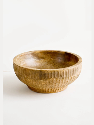 Sumatra Wooden Bowl
