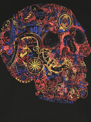 Alexander Mcqueen London Skull Print T-shirt