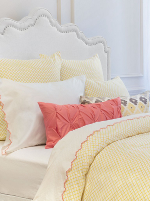 Yellow Page Duvet Cover