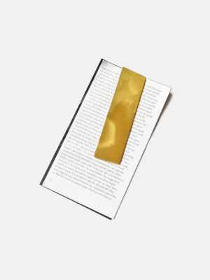 Brass Folded Bookmark