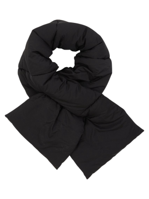 Solid Puffer Scarf