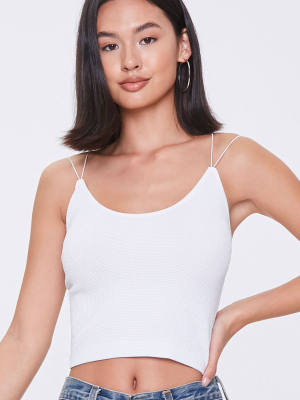 Crisscross Cropped Cami