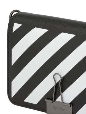 Off-white Diag Flap Mini Crossbody Bag