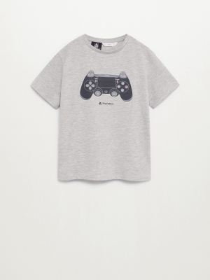 Playstation Printed T-shirt