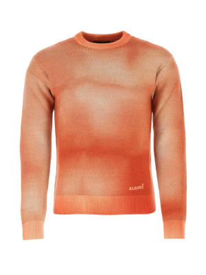 Alanui Tie-dye Effect Knitted Jumper