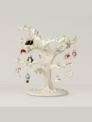 Christmas Memories 10-piece Ornament & Tree Set