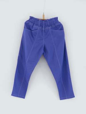 Trader's Trousers In Ceramic Blue