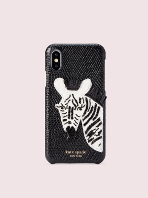 Beaded Zebra Iphone X & Xs Case