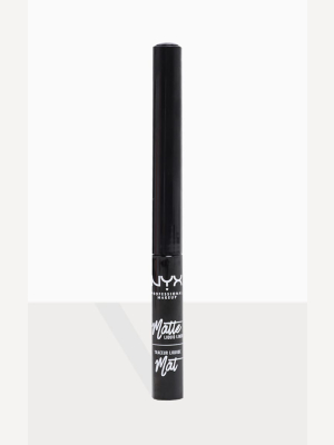 Nyx Pmu Black Matte Liquid Liner