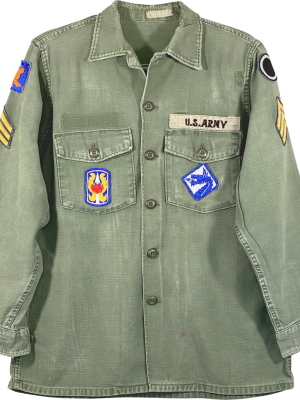 Vintage Customized Military Shirt