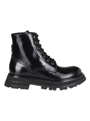 Alexander Mcqueen Wander Combat Boots