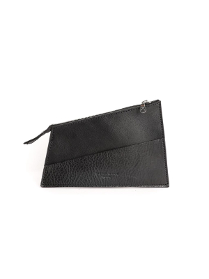 Black Zipped Pouch