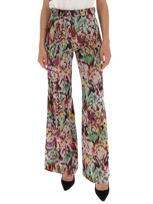 Missoni Floral Wide-leg Trousers