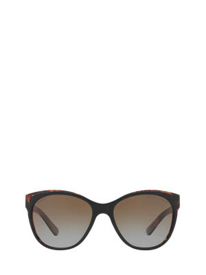 Ralph Lauren Cat-eye Round Frame Sunglasses