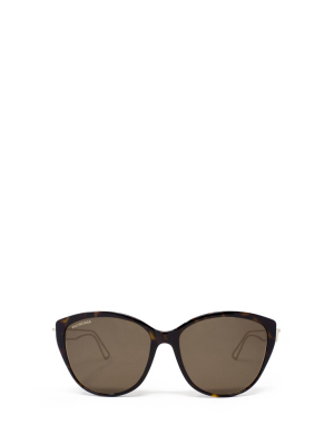 Balenciaga Eyewear Cat Eye Frame Sunglasses