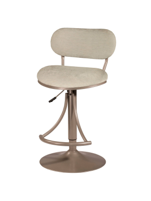 Athena Swivel Adjustable Barstool - Hillsdale Furniture