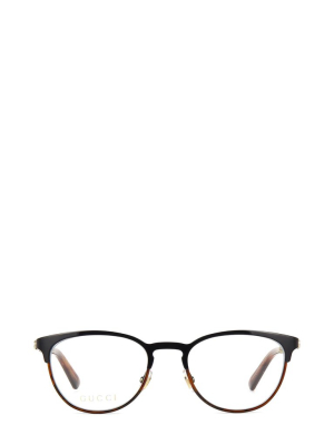 Gucci Eyewear Round Frame Glasses