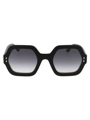 Isabel Marant Hexagonal Frame Sunglasses