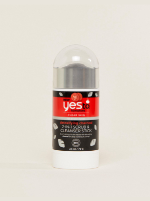 Yes To Detoxifying Charcoal 2-in-1 Scrub & Cleanser Stick