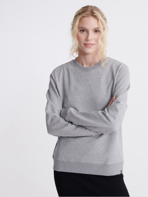 Organic Cotton Standard Label Loopback Sweatshirt