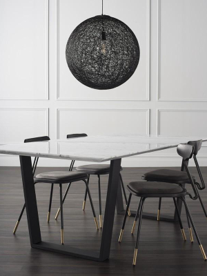 Nuevo Catrine Dining Table - White